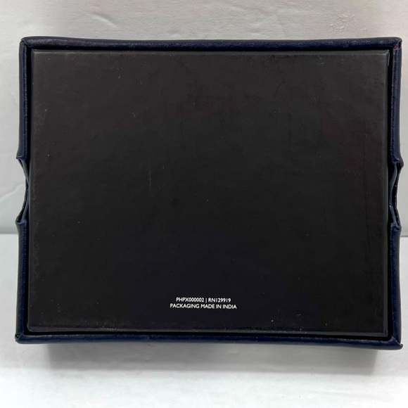 ⭐️TOMMY HILFIGER💯 MENS WALLET DOUBLE FOLD, DARK BROWN, GENUINE LEATHER - Picture 13 of 13